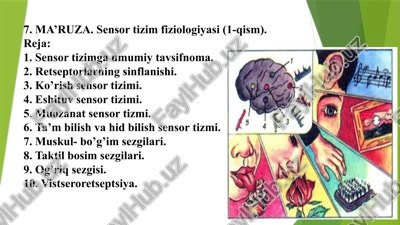 sensor tizim — PPTX