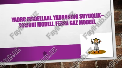 yadro modellari — PPTX