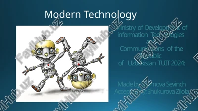 modern technology — PPTX