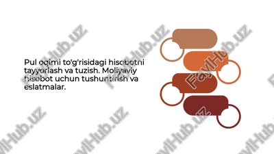 pul oqimi hisoboti — PPTX
