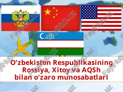 o‘zbekiston–rossiya munosabatlari — PPTX