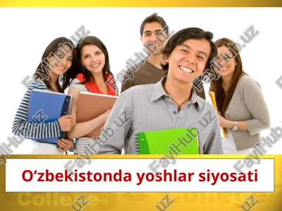 o‘zbekiston respublikasi yoshlar ittifoqi — PPTX