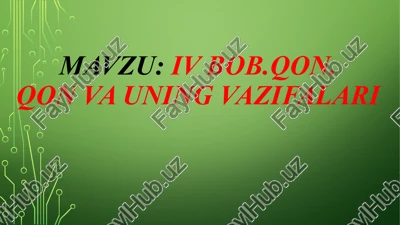 bob.qon.qon va uning vazifalari — PPTX