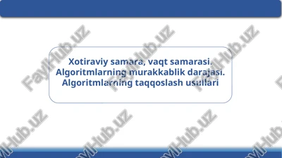 algoritm — PPTX