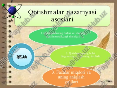 qotishmalar nazariyasi — PDF