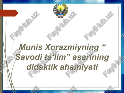 savodita’lim — PPTX