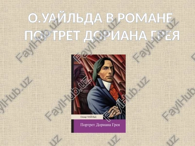 portret doriana greya — PPTX