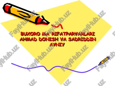 ahmad donish — PPT