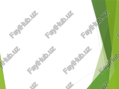 o'zbekistonning dorivor o'simliklar florasi — PPTX