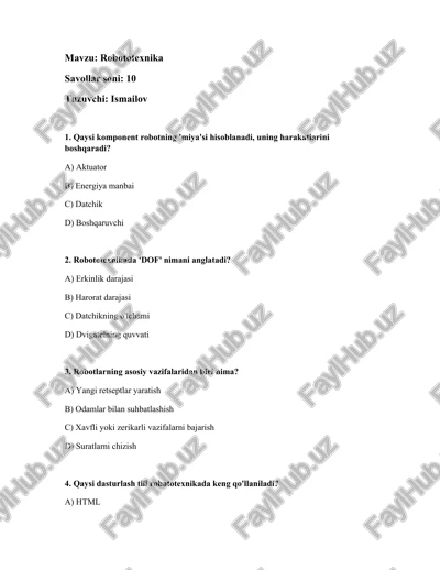 robototexnika — DOCX