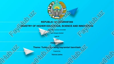 turkiya davlating bayramlari tasvirlash — PPTX