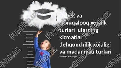 oʻzbek va qoraqalpoqxòjalik turlari — PPTX