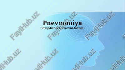 pnevmoniya — PPTX