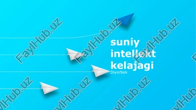 sun'iy intellektning kelajagi — PPTX