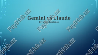 gemini vs claude — PPTX