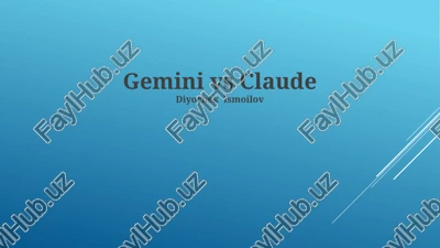 gemini vs claude — PPTX