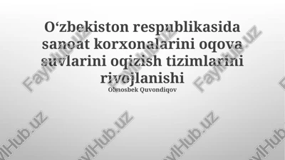 chirchiq kimyo zavodi — PPTX