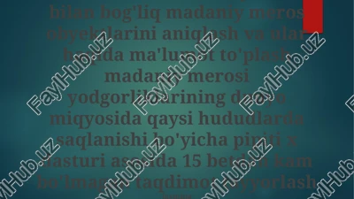 o'zbekistonning buddist o'tmishi — PPTX
