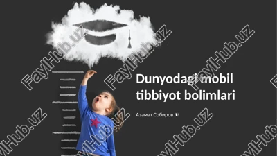 dunyodagi mobil tibbiyot bolimlari — PPTX