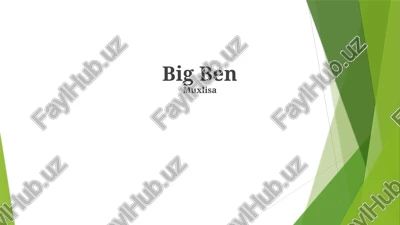 big ben — PPTX