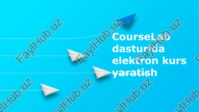 courselab dasturi — PPTX
