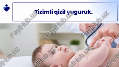 tizimli qizil yuguruk — PPTX
