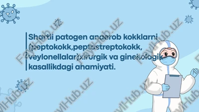 shartlipatogen anaerob kokklar — PPTX
