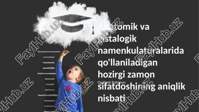 anatomiya va gistologik nomenklatura — PPTX