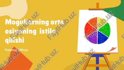 mogullarning orta osiyoning istilo qilishi — PPTX