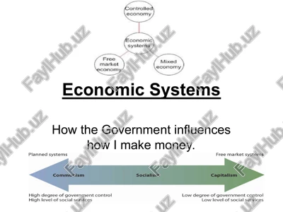 economic systems — PPT