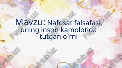 estetika-nafosat — PPTX