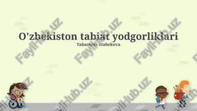gʻissar tizmasi — PPTX