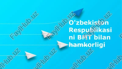 madaniy va gumanitar aloqalar — PPTX