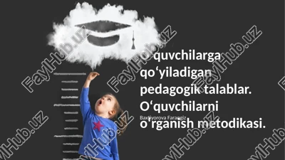 ta'lim metodikasi — PPTX