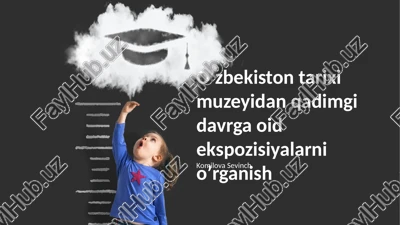oʼzbekiston tarix muzeyi — PPTX