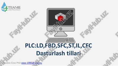 iec 61131-3 dasturlash tillari — PDF