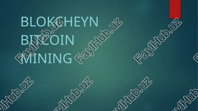 blokcheyn — PPTX