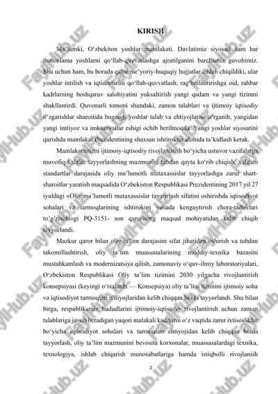 oliy ma’lumotli mutaxassislar tayyorlash sifati — DOCX