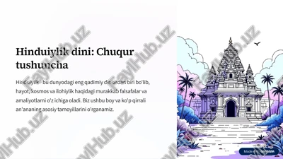 hinduiylik dini: chuqur tushuncha — PDF