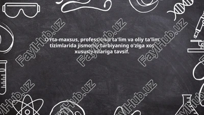 jismoniy tarbiya — PPTX