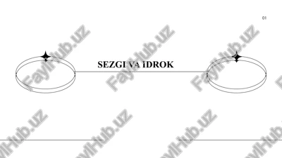 sezgi va idrokning tarixiy rivojlanishi — PPTX
