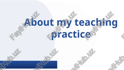 my teaching practice experience — PPTX