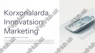 innovatsion marketing — PPTX
