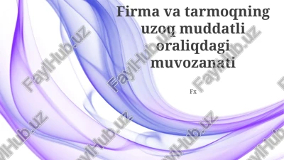 malakali xodimlar tarmog'i innovatsiya — PPTX