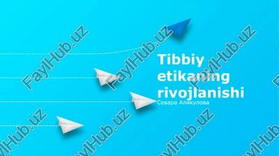 tibbiy etikaning rivojlanishi — PPTX