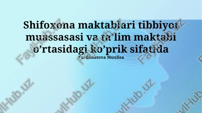kelajakdagi shifokorlarni tayyorlash — PPTX