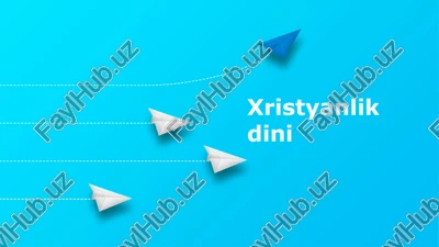 xristyanlik dini — PPTX