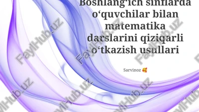 texnologiya yordamida matematik sarguzashtlar — PPTX