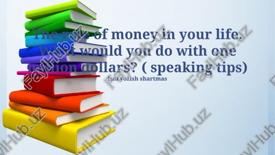 financial freedom: a million dollar lifestyle — PPTX