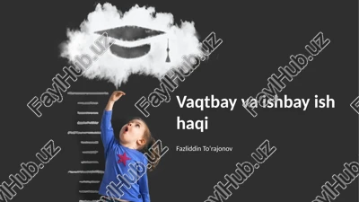 ish haqi va mehnat munosabatlari — PPTX